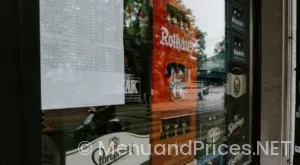 Roadhouse menu and prices