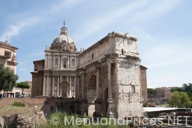 Screen menu for restaurant