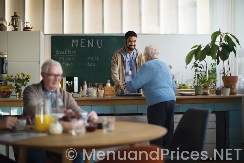Senior living menus