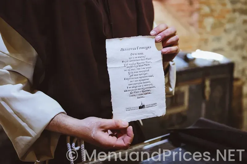 Shoguns menu and prices