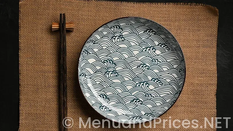 Shoguns menu and prices