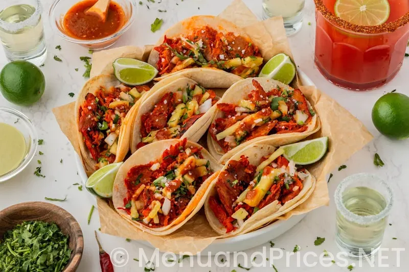 Taco bueno menu and prices