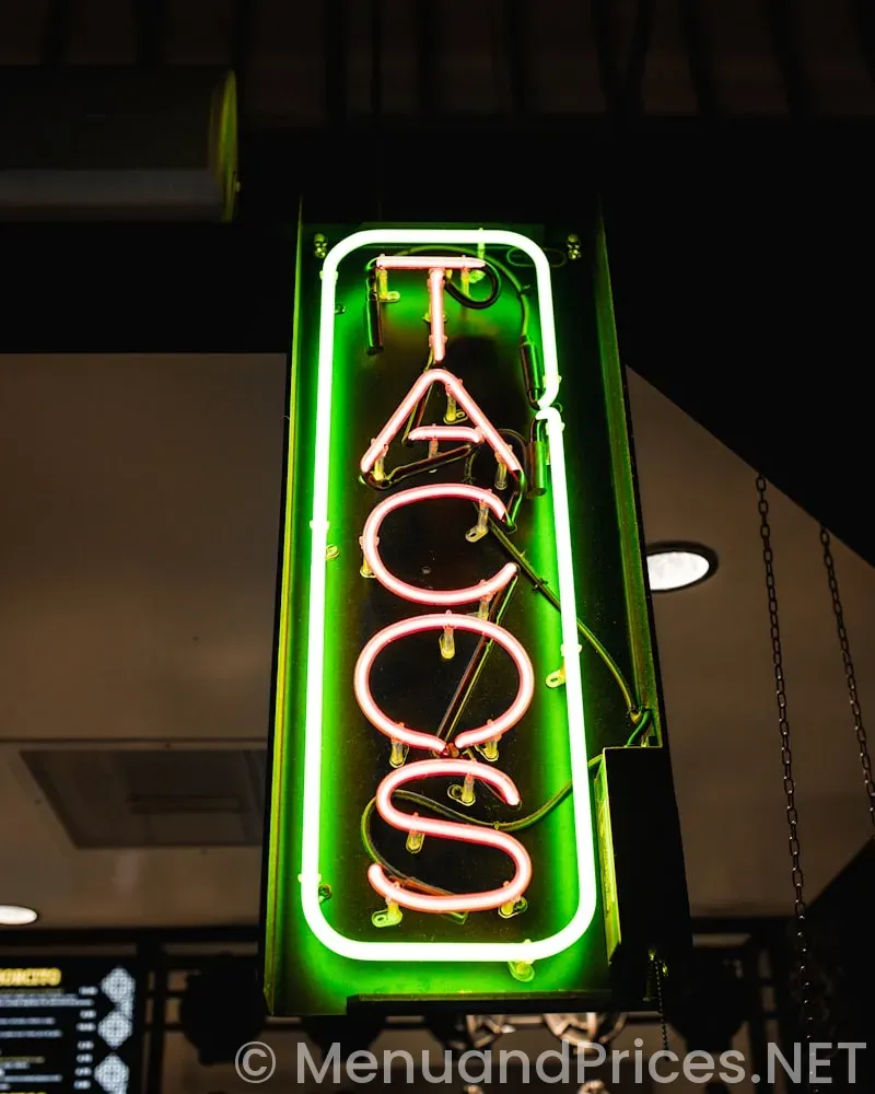 Taco bueno menu and prices