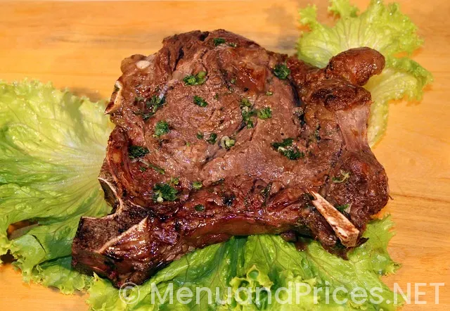 Charlie Palmer steak iv menu