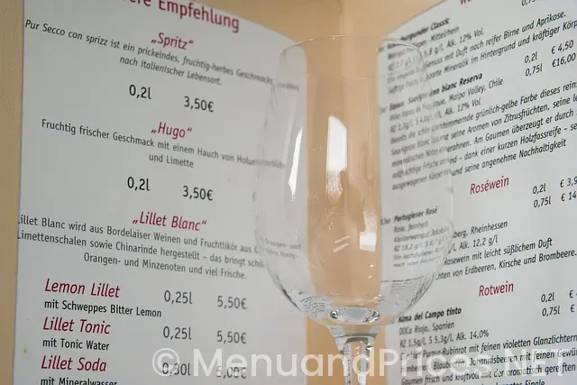 Waterproof menus Waterproof menus