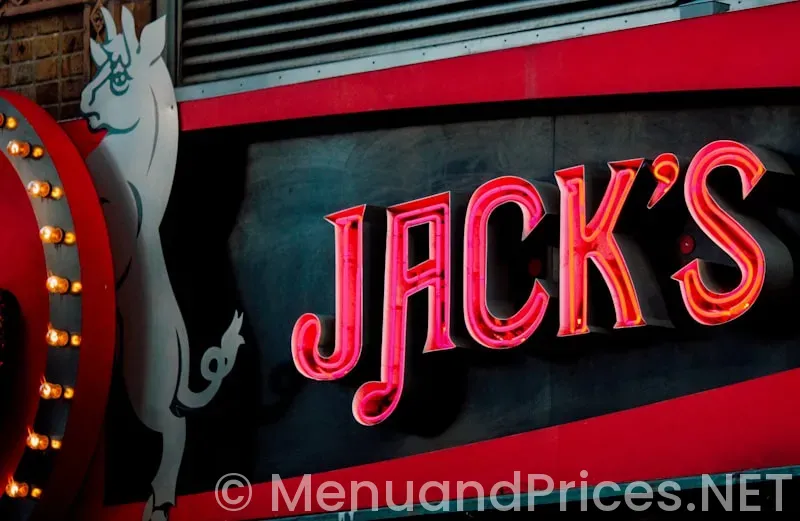 Jack in the box menu