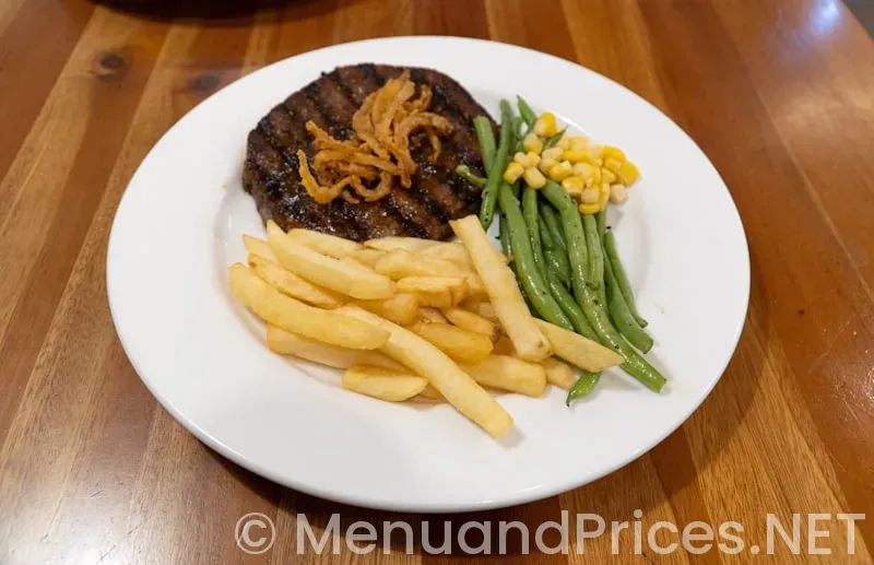 Outback steakhouse menu