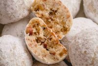 Buttery Pecan Snowball Cookies