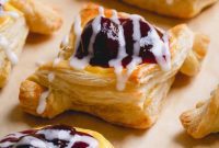 Flaky Cherry Cream Cheese Danish