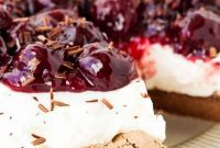 Velvet Cherry Chocolate Pavlova
