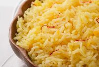 Sun-Drenched Saffron Rice