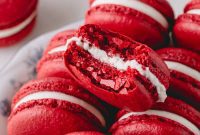 Decadent Red Velvet Macarons
