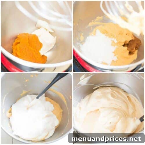 Pumpkin Spice Cream Puffs 5 Step-by-step image of baked choux pastry shells, golden and puffed, on a cooling rack, showing the perfect texture before filling.