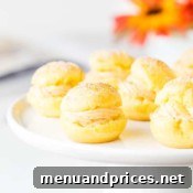 Pumpkin Spice Cream Puffs 7 Author's photo: Shinee Davaakhuu, smiling.
