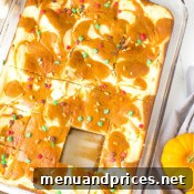 Delicious Marbled Pumpkin Cheesecake Cake