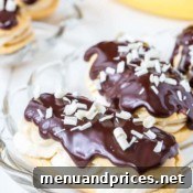 Enjoy your homemade Banana Cream Pie Eclairs!