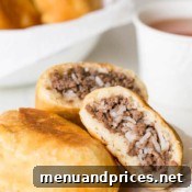 Piroshki ready to be enjoyed