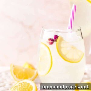Rose Lemonade Recipe Image