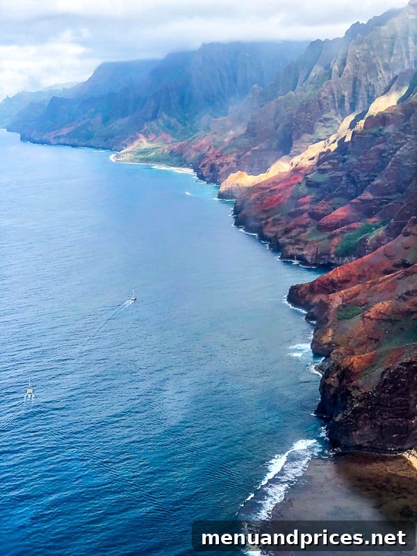 Kauai Through Toddler Eyes 13 Kauai aerial view 1