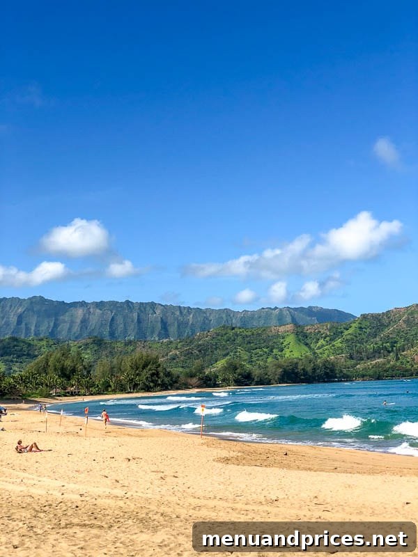 Kauai Through Toddler Eyes 24 North Shore beach view 5