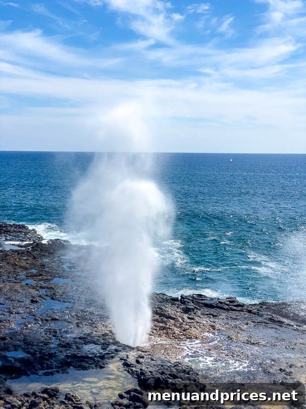 Kauai Through Toddler Eyes 35 Spouting Horn Beach Park, South Shore Kauai