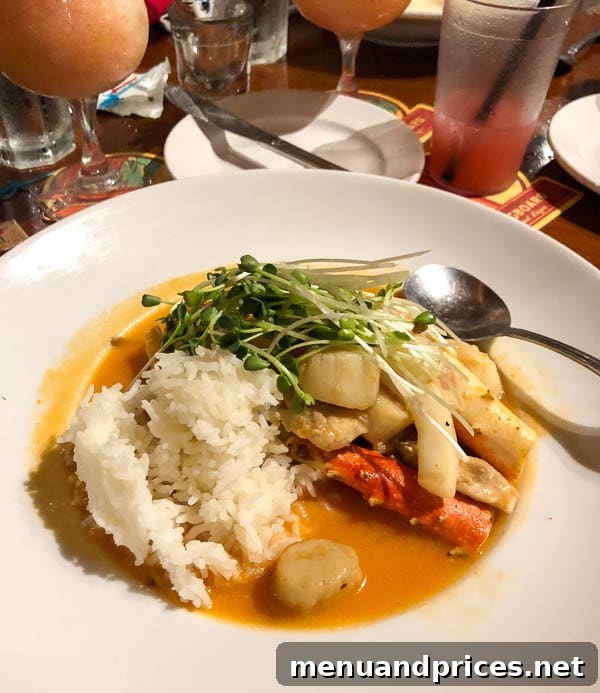 Kauai Through Toddler Eyes 57 Lemongrass Grill dish 2