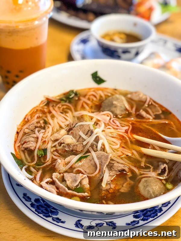 Kauai Through Toddler Eyes 58 Pho Kauai dish