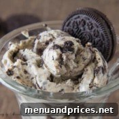 Homemade Oreo Ice Cream