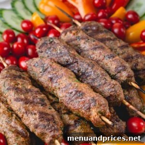 Flavorful Urfa Kebabs, perfect for a Turkish grilling recipe.