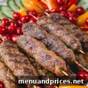 Grilled Urfa Kebabs ready to be served, a perfect Turkish recipe.
