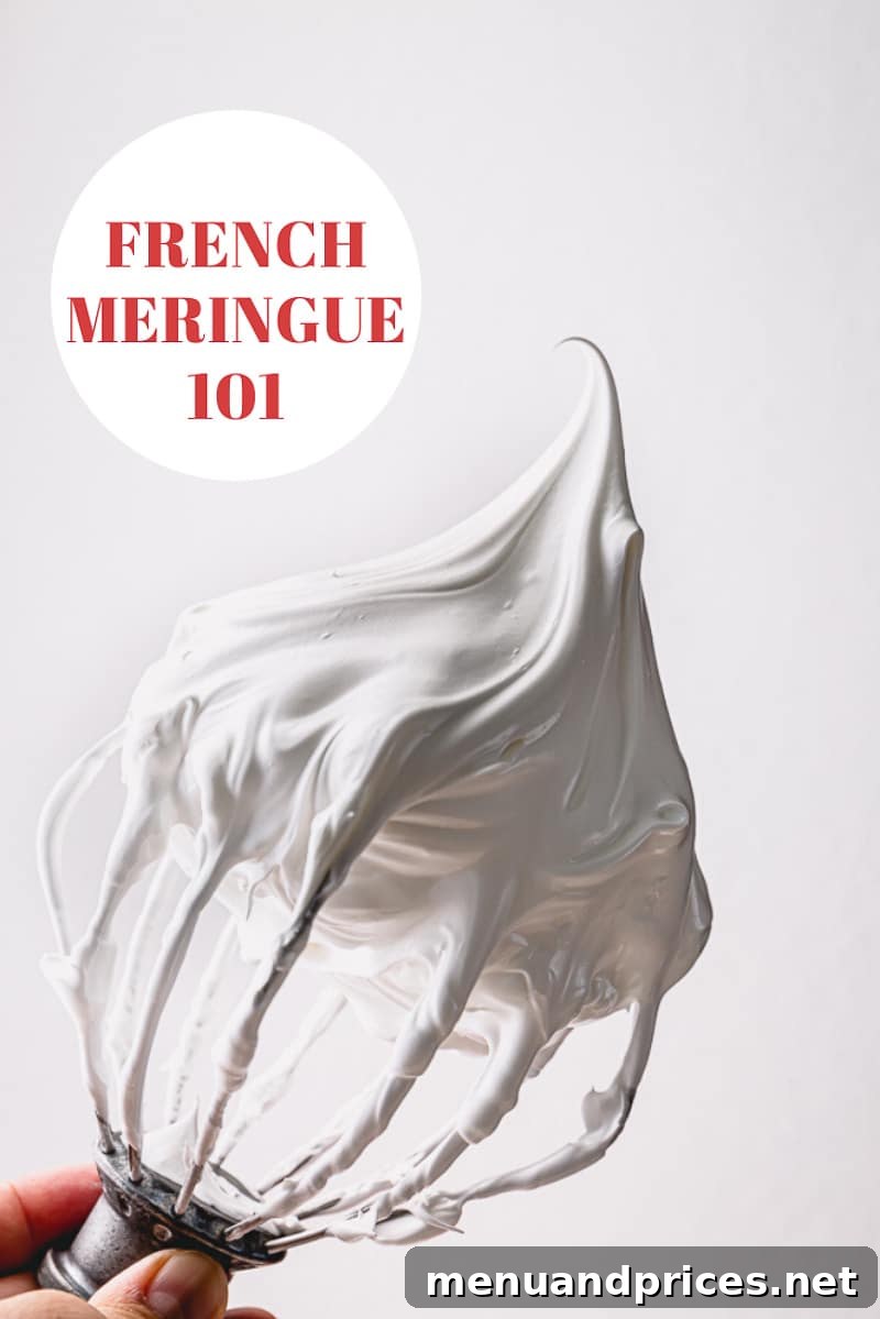 Everything you need to know about making a meringue. Plus, 6 tips to achieve the most stable French meringue and visual cues for 3 stages of meringue.