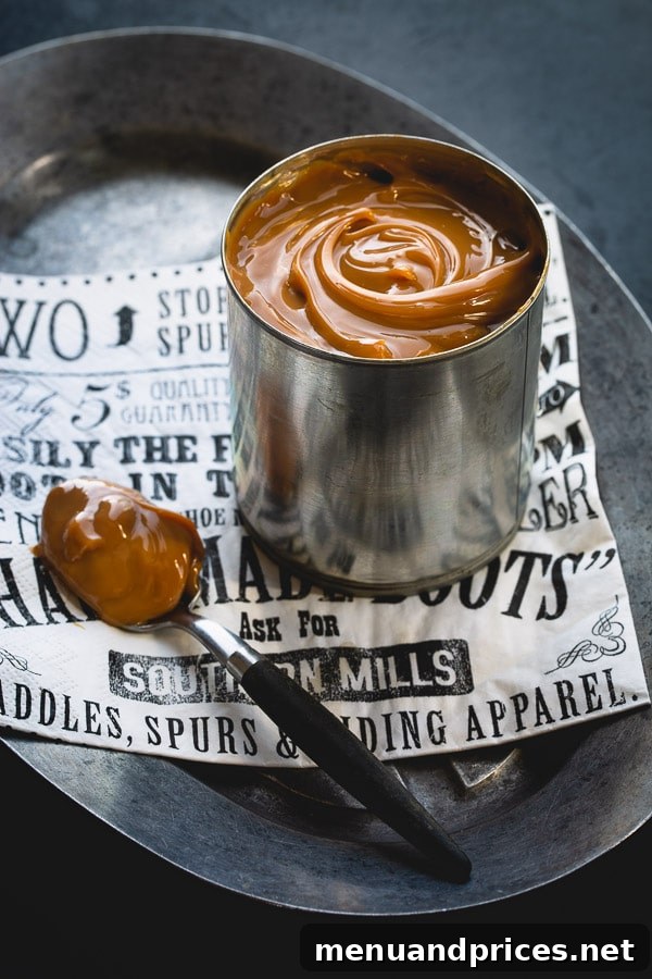 The Secret to Perfect Dulce de Leche 3 Side-by-side comparison of three dulce de leche preparations
