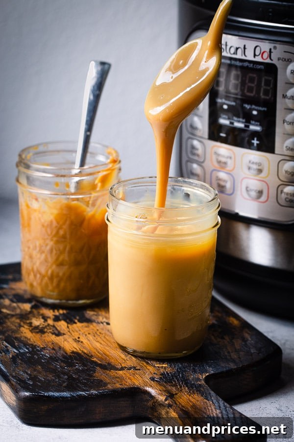 The Secret to Perfect Dulce de Leche 9 Side-by-side comparison of stovetop, oven, and Instant Pot dulce de leche