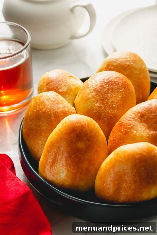 Variety of pirozhki fillings on display