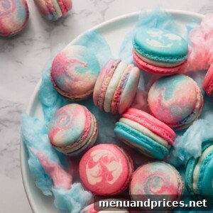 Cotton Candy Macarons
