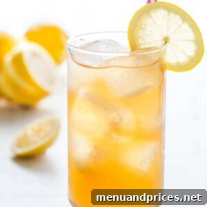 Cool Earl Grey Refresher 5 Homemade Earl Grey Iced Tea ready to be served.