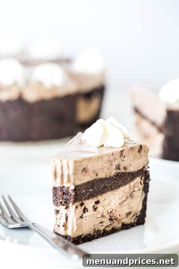 Oreo Dream Cake 4 Rich and decadent Oreo ice cream cake is a perfect summer dessert for a crowd! Double the layers, double the goodness.