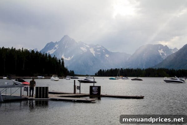 Summer Adventures From Japan to the American West 13 The majestic mountain range of Grand Teton National Park, Wyoming, with lush green forests and a clear sky ~Sweet and Savory by Shinee