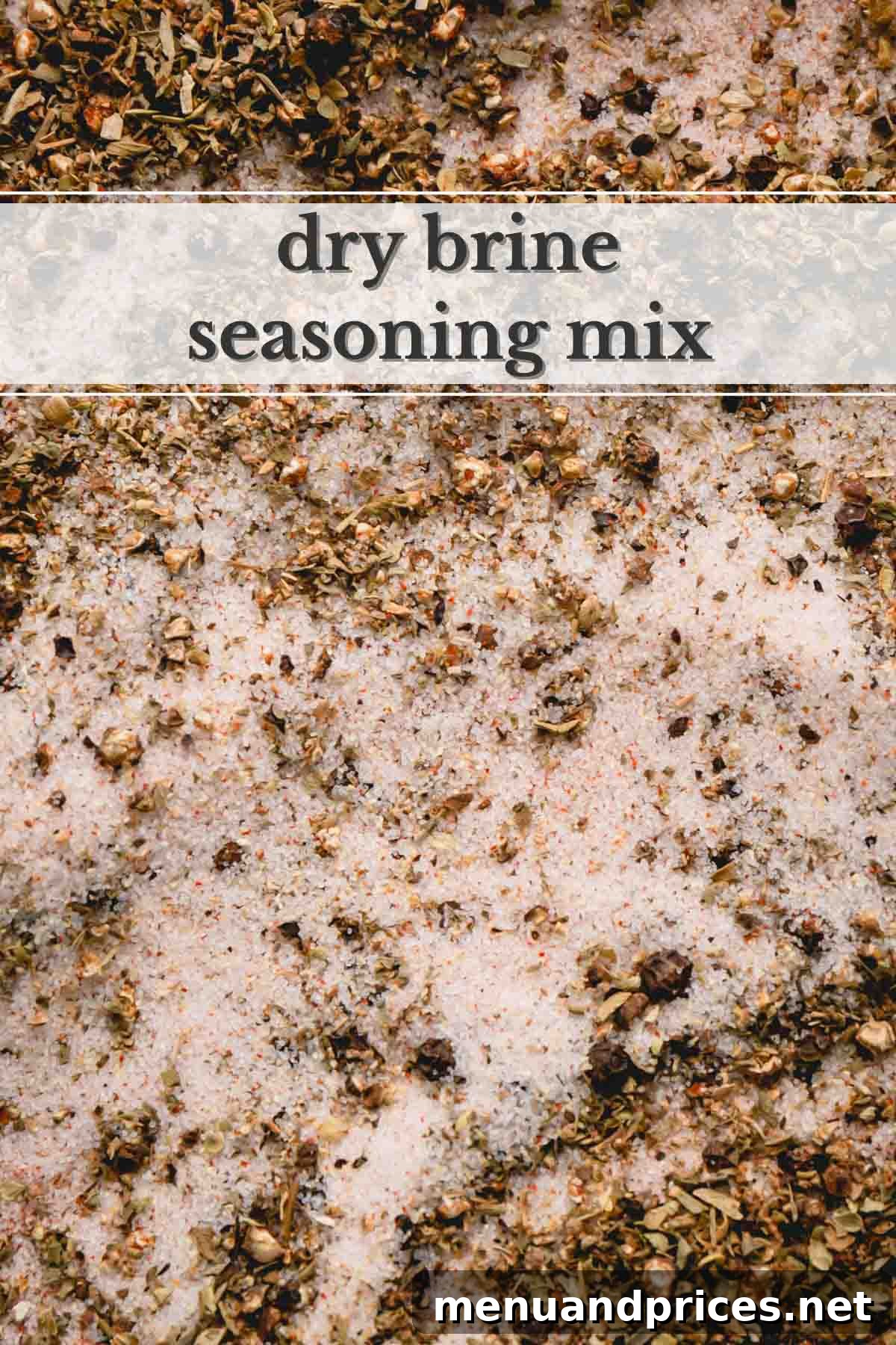 Dry Brining Turkey: Your Guide to a Flawless Roast 3 Dry brine seasoning mix.