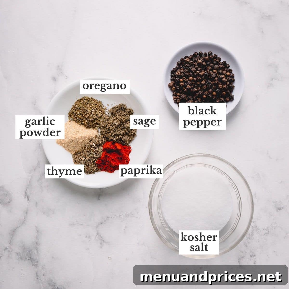 Dry Brining Turkey: Your Guide to a Flawless Roast 4 Dry brine ingredients.