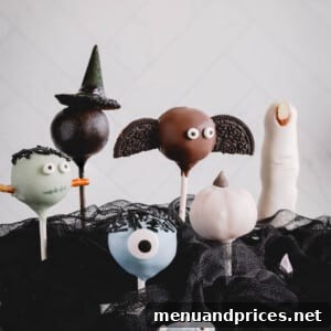Halloween cake pops.