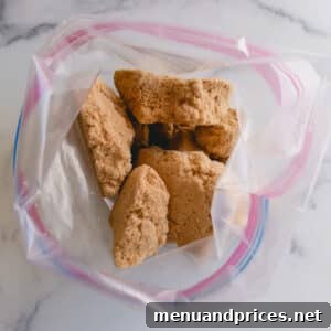 A final image showing a small, inviting pile of beautifully soft brown sugar, perfectly scooped and ready for immediate use in baking.