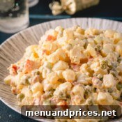 Timeless Russian Olivier 8 Close-up of Olivier Salad