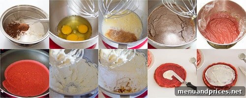 Red Velvet Crepe Cake recipe - step by step instructions