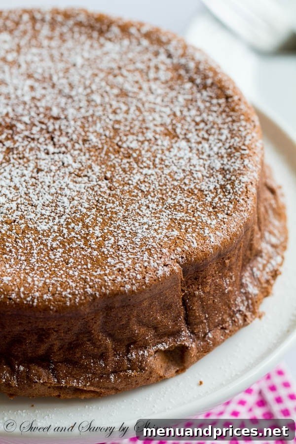 Make this delicious chocolate soufflé cheesecake with just 3 pantry staples. Perfect treat for your special Valentine.