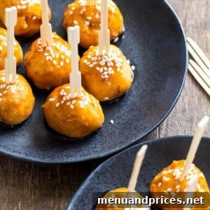Teriyaki Salmon Meatballs