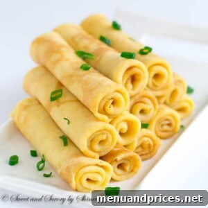 Savory Cheese Crepes