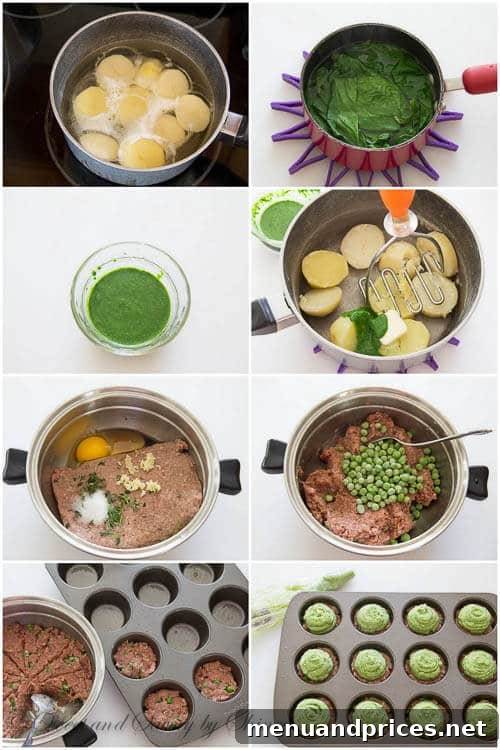 Mini Shepherds Pies- step by step recipe