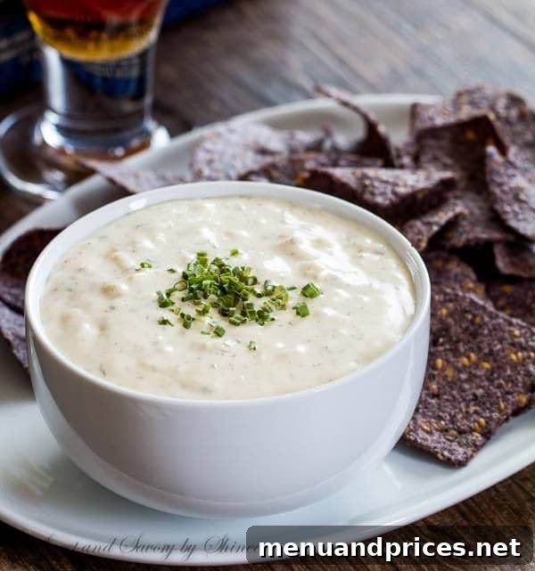 Hoppy Cheddar Melting Pot 6 Serving warm beer cheese dip with a variety of dippers