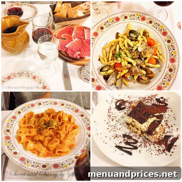Capturing Rome: A Photographic Journey 4 Travel Photo Journal Rome Ristorante Alessio food spread